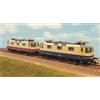 TRIX 25100 SBB-CFF coppia locomotive Re 421 livrea TEE +Re 421 livrea Rheingold