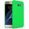 N NEWTOP Cover Compatibile per Samsung Galaxy S7, Custodia TPU SOFT Gel Silicone Ultra Slim Sottile Flessibile Case Posteriore Protettiva (Verde)