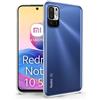 N NEWTOP Cover Compatibile per Xiaomi Redmi Note 10 5G / Poco M3 PRO 5G, Custodia TPU SOFT Gel Silicone Ultra Slim Sottile Flessibile Case Posteriore Protettiva (Trasparente Opaco)