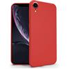 N NEWTOP Cover Compatibile per Apple iPhone XR, Custodia TPU Soft Gel Silicone Ultra Slim Sottile Flessibile Case Posteriore Protettiva (Rosso - No Logo)