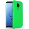 N NEWTOP Cover Compatibile per Samsung Galaxy S9 Plus, Custodia TPU Soft Gel Silicone Ultra Slim Sottile Flessibile Case Posteriore Protettiva (Verde)