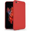 N NEWTOP Cover Compatibile per Apple iPhone 6 e 6S, Custodia TPU SOFT Gel Silicone Ultra Slim Sottile Flessibile Case Posteriore Protettiva (Rosso - No Logo)