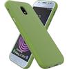 OXYN Cover Compatibile per Samsung Galaxy J5 2017, Custodia SOFT TOUCH Opaca Morbida Gel TPU Silicone Resistente Flessibile Case Guscio Antiurto Posteriore Protettiva Proteggi (Verde)