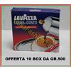 LAVAZZA CAFFE 5-KG CREMA & GUSTO CLASSICO 10 CONFEZIONI DA GR.500 2BZB6