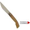 Is Lunas Coltello Artigianale sardo manico monolitico corno Montone senza ghiera cm.20