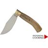 Is Lunas Coltello Artigianale sardo manico monolitico corno Montone lama pancia cm.20,5
