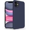 N NEWTOP Cover Compatibile per Apple iPhone 11, Custodia TPU Soft Gel Silicone Ultra Slim Sottile Flessibile Case Posteriore Protettiva (Blu)