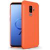 N NEWTOP Cover Compatibile per Samsung Galaxy S9 Plus, Custodia TPU Soft Gel Silicone Ultra Slim Sottile Flessibile Case Posteriore Protettiva (Arancione)