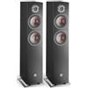 DALI OBERON 7 COPPIA DIFFUSORI DA PAVIMENTO 2 VIE REFLEX 30-180 W BLACK NUOVE