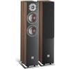 DALI OBERON 5 COPPIA DIFFUSORI DA PAVIMENTO 2 VIE REFLEX DARK WALNUT NUOVE
