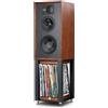 WHARFEDALE LINTON Heritage Mahogany CON STAND consegna in 24/48 ore sigillati