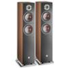 DALI OBERON 7 COPPIA DIFFUSORI DA PAVIMENTO 2 VIE REFLEX DARK WALNUT NUOVE