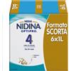 NESTLE' Nestle Nidina 4 Optipro Latte di crescita Liiquido 6 Brick da 1L