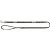 TRIXIE Collare rustico in pelle grassa, L: 48-56 cm/30 mm, grigio - 19050