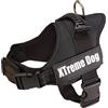 Arquivet Pettorina per cani Xtreme Dog Nero Taglia XS/44-57 cm - Pettorina ergonomica regolabile sul collo ed extra resistente per cani - per l'addestramento e la passeggiata del tuo animale domestico