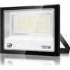 VRFMALIY Faretto LED da Esterno 100W,10000LM 7000K Faro LED Esterno,144 LEDs Super Luminoso Bianco Freddo Luce di Sicurezza IP67 Impermeabile Faretti LED per Garage,Cortile,Giardino,Terrazza,Patio