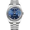 CADISEN Orologio Automatico Uomo 40mm - Acciaio Inox, Vetro Zaffiro, Impermeabile 10 ATM, Lusso Quotidiano
