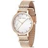 Julie Julsen Orologio Analogico al Quarzo Donna con Cinturino in Acciaio Inossidabile JJW1231RGME-34