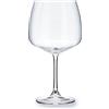 Luminarc Bohemia Box 6 Bicchieri Combinati Cristalin 70cl Frigorifero Adatto al Microonde Non Adatto Per Il Microonde Prodotto In Repubblica Ceca