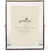 goldbuch Cornice portafoto Loft in metallo, cornice con supporto, cornice per 1 foto/foto in formato 13 x 18 cm, cornice in metallo ca. 19 x 23 x 1 cm, cornice argento