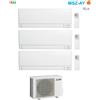 Mitsubishi Electric - Climatizzatore TRIAL SPLIT WiFi 9000+9000+9000 9+9+9 btu A++ MSZ-AY MXZ-3F68VF gas R32