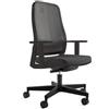 UNISIT Sedia semidirezionale ergonomica rivestimento PPL ignifugo synchro Titan Unisit nero - TTN/BR2/IN