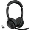 Jabra GN Cuffie Jabra Evolve2 55 stereo Ms con dongle Usb-A Nero [25599-999-999]