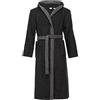 Ladeheid Accappatoio Uomo in Spugna di Cotone LA40-190 (Nero-30/Grigio Scuro-12, L)