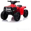 BIEMME MINI QUAD ROSSO 6 V LUCI/CLACSON