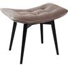 Kare Design Sgabello, Grigio, 48x37x59cm