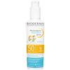 BIODERMA ITALIA Srl Bioderma Photoderm Pediatrics Spray Solare Viso e Corpo 200ml SPF50+ - Protezione Avanzata per la Pelle Delicata dei Bambini