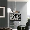 Ponti Terenghi X.Abitare X.ABITAre Porta TV Bruce art. XL.83 con struttura in metallo da L.100 cm e H.305 cm - Con fissaggio a soffitto