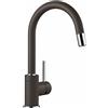 Blanco PRONTA CONSEGNA - Blanco Miscelatore monocomando con doccetta estraibile MIDA-S 1521461 finitura caffè