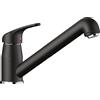 Blanco Miscelatore monocomando con doccetta estraibile DARAS-S 1526153 finitura nero