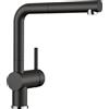 Blanco PRONTA CONSEGNA - Blanco Miscelatore monocomando con doccetta estraibile LINUS-S 1526148 finitura nero