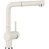 Blanco Miscelatore monocomando con doccetta estraibile LINUS-S 1526959 finitura soft white