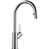 Blanco Miscelatore monocomando con doccetta estraibile CARENA-S 1520767 finitura cromato