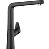 Blanco Miscelatore monocomando con doccetta estraibile AVONA-S 1526170 finitura nero