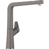 Blanco Miscelatore monocomando con doccetta estraibile AVONA-S 1526928 finitura grigio vulcano