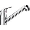 Blanco PRONTA CONSEGNA - Blanco Miscelatore monocomando sottofinestra con doccetta estraibile DARAS-S-F 1521752 finitura cromato