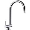 Blanco PRONTA CONSEGNA - Blanco Miscelatore monocomando sottofinestra CORESSA-F 1521544 finitura cromato - Leva SX