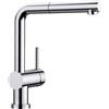 Blanco Miscelatore monocomando sottofinestra con doccetta estraibile LINUS-S-F 1514023 finitura cromato