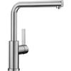 Blanco Miscelatore monocomando sottofinestra LANORA-F 1526179 finitura acciaio massiccio