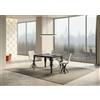 Itamoby Tavolo allungabile Paxon Evolution in nobilitato e talaio in ferro antracite da 120(224)x90 cm