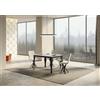 Itamoby Tavolo allungabile Paxon Evolution in nobilitato e talaio in ferro antracite da 120(380)x90 cm