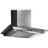 Elica Cappa a parete FLAT GLASS IX/A/60 68516391A finitura acciaio inox e vetro da 60 cm