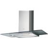 Elica Cappa a parete FLAT GLASS IX/A/90 68516390A finitura acciaio inox e vetro da 90 cm