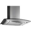 Elica Cappa a parete REEF A IX/A/60 PRF0150289 finitura acciaio inox e vetro da 60 cm