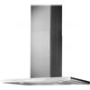 Elica Cappa a isola GALAXY ISLAND WHIX/A/90x45 PRF0019192B finitura acciaio inox e vetro bianco da 90 cm