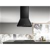 Elica Cappa a isola IKONA BL MAT/A/60 PRF0164784 finitura nero effetto soft touch da 60 cm